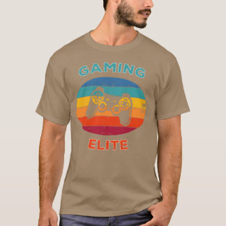 Elite-Gamer spielt Videospiele Konsole Geschenk g T-Shirt