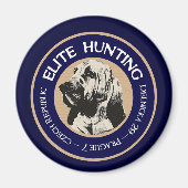 Elite Hunting Hostel Magnet (Vorne)