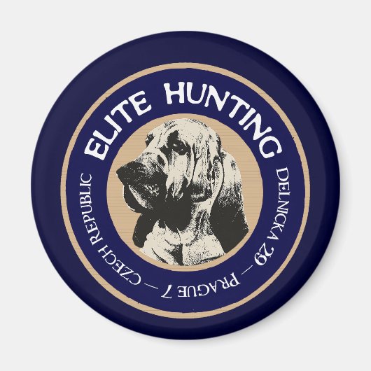 Elite Hunting Hostel Magnet (Vorne)