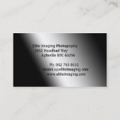 Elite Imaging Fotografy Visitenkarte (Rückseite)