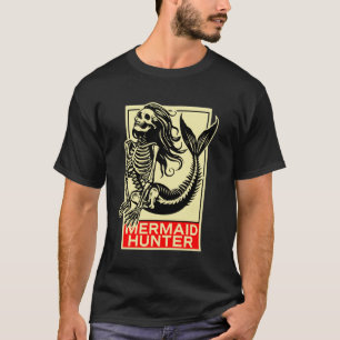 Elite-Milliardärin-Meeresjungfrau-Ess- und Jagdclu T-Shirt