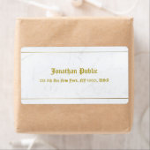 Elite Old Style Calligraphed Marmor Gold Shipping (Insitu)