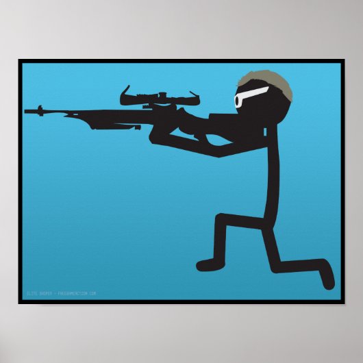 Elite Sniper Poster LIMITED (Vorne)