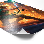 Elite Soldier Art: Premium Erweiterung Fotodruck (Ecke)