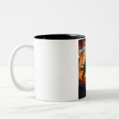 Elite Soldier Zwei-Tone-Tasse: Camouflage Design, Zweifarbige Tasse (Links)