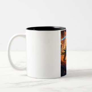 Elite Soldier Zwei-Tone-Tasse: Camouflage Design, Zweifarbige Tasse