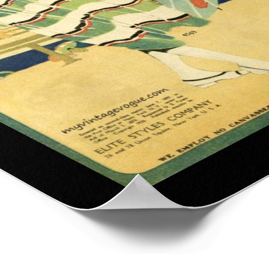 Elite Styles 1920 Poster (Ecke)