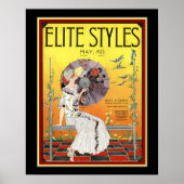 Elite Styles Art Deco Cover Mai 1923 Poster (Vorne)
