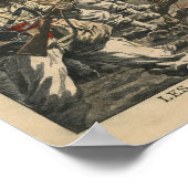 Elite-Truppen der französischen Armee, französisch Poster (Ecke)