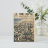 Elite-Truppen der französischen Armee, französisch Postkarte (Stehend Vorderseite)