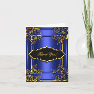Elite Vielen Dank Ihre Karte Elegant Blue Black Go