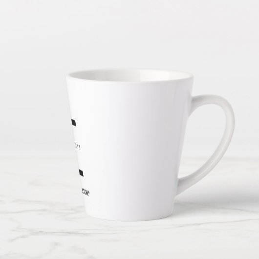Elite Vision Latte Tasse (Rechts)