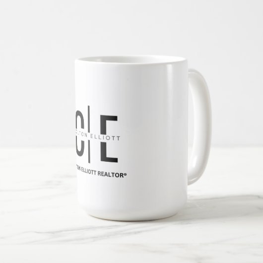 Elite-Vision-Tasse Kaffeetasse (VorderseiteRechts)