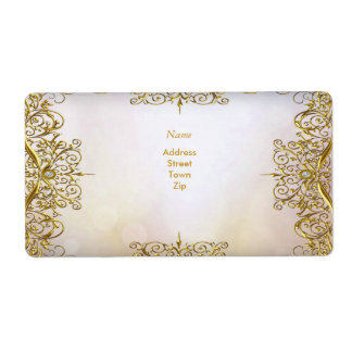 Elite White Gold Wedding Gold Beige