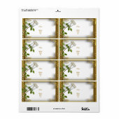 Elite White Rose Gold Verlobung Jubiläum (Vorne)