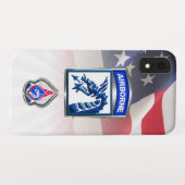 Elite XVIII Im Flugzeug Corps "America's Contingen Case-Mate iPhone Hülle (Rückseite (Horizontal))