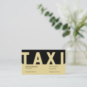 EliteTaxi-Treiber Visitenkarte (Stehend Vorderseite)