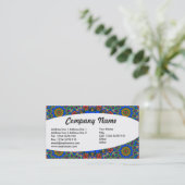 Elitistisch - Abstrakt 021 Visitenkarte (Stehend Vorderseite)