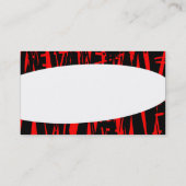 Elitistisch - Abstrakt 06 Visitenkarte (Rückseite)