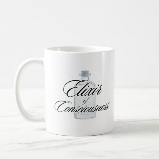 Elixier der Bewusstseins-Tasse Kaffeetasse (Links)