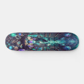 "Elixier der Elemente: Alchemist Labrador Skateboa Skateboard (Horizontal)