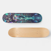 "Elixier der Elemente: Alchemist Labrador Skateboa Skateboard (Horizontal)