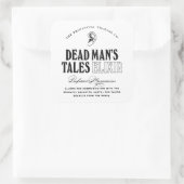 Elixir des Toten Mannes Quadratischer Aufkleber (Tasche)