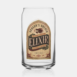 Elixir Drachenatem Halloween-Party Vintage Dosenglas