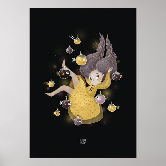 ELIXIR FISH von Alexandra Dikaia Poster (Vorne)