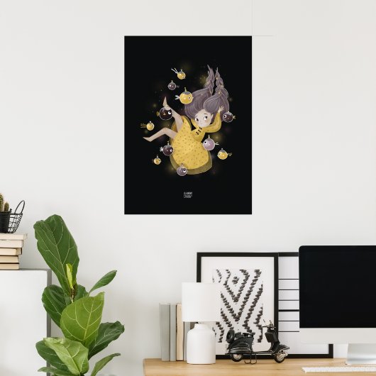 ELIXIR FISH von Alexandra Dikaia Poster (Heimbüro)