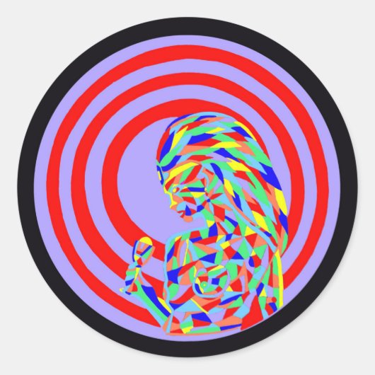 Elixir Runder Aufkleber (Vorderseite)