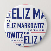 Eliz Markowitz Round Button (Vorderseite)