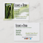 Eliz Provinzler-Eleganz-mit Absicht mollige Visitenkarte (Vorne/Hinten)