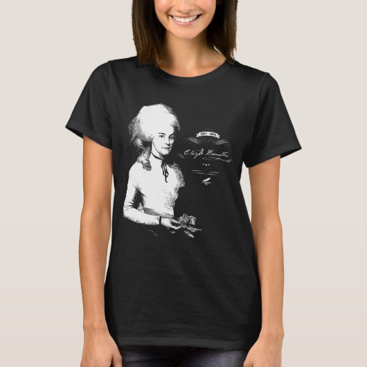 Eliza Hamilton Alexander Elizabeth Accessoires Art T-Shirt (Vorderseite)
