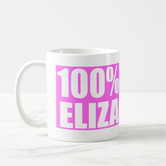 Eliza Name Kaffeetasse (Links)