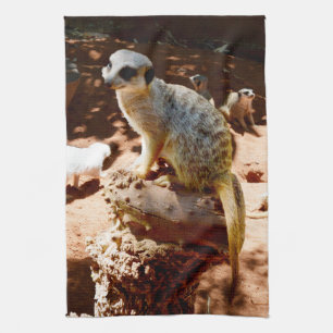 Eliza Queen of the Meerkats, Geschirrhandtuch Geschirrtuch