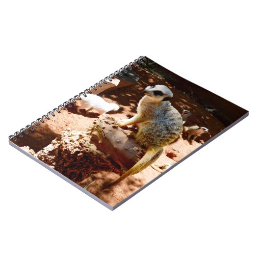 Eliza Queen of the Meerkats, Notebook Notizblock (Linke Seite)