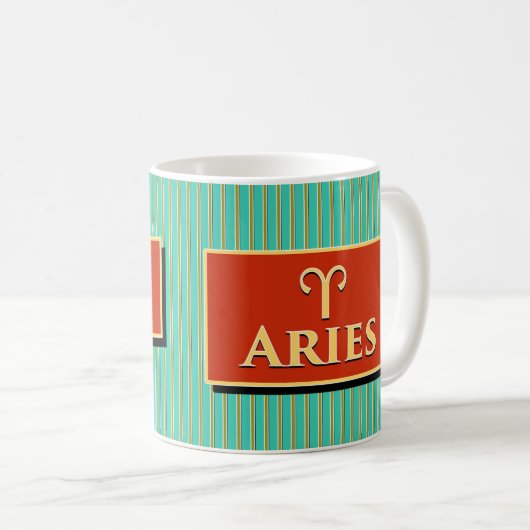 Elizabeth_Aries_Modern Retro-Tasse Kaffeetasse (VorderseiteRechts)