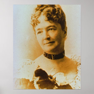 Elizabeth Bacon Custer (1842-1933) Ehefrau General Poster