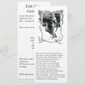 Elizabeth Barrett Browning - 43 Einladung (Vorne/Hinten)