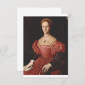 Elizabeth Bathory Portrait Save The Date (Vorne/Hinten)
