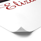 Elizabeth Bathory Poster (Ecke)