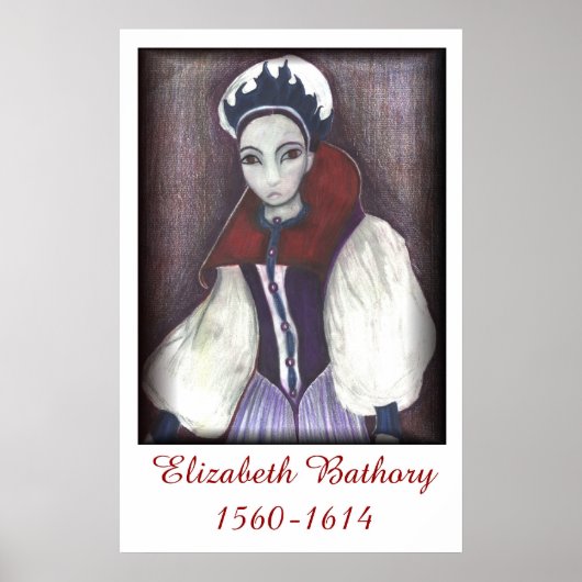 Elizabeth Bathory Poster (Vorne)