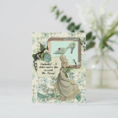 Elizabeth Bennets Boast Postkarte (Stehend Vorderseite)