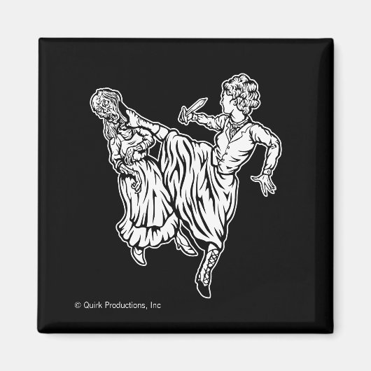 Elizabeth Bennett Kicks Ass Magnet (Vorne)