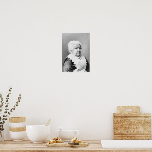 Elizabeth Cady Stanton Poster (Küche)