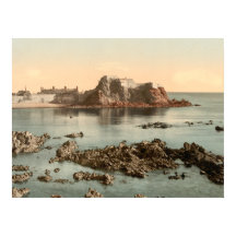 Elizabeth Castle, St Heliers, Archivdruck