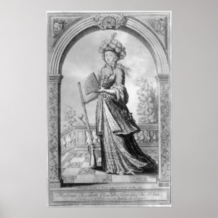 Elizabeth Charlotte der Pfalz Poster