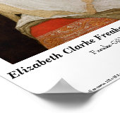 Elizabeth Clarke Freake und Baby Mary - Poster (Ecke)
