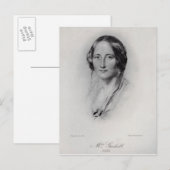 Elizabeth Cleghorn Gaskell Postkarte (Vorne/Hinten)